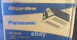 Panasonic FV-11VH2 WhisperWarm 110 CFM Ventilateur d'extraction de salle de bain avec chauffage - Inutilisé