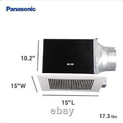 Panasonic Fv-20vq3 Whisperceiling 190 Cfm Ventilateur D'échappement De Plafond Energy Star