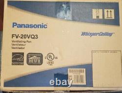 Panasonic WhisperCeiling 190 CFM Ventilateur de salle de bain encastré ENERGY STAR FV-20VQ3