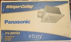 Panasonic WhisperCeiling 190 CFM Ventilateur de salle de bain encastré ENERGY STAR FV-20VQ3