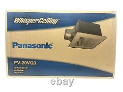 Panasonic Whisperceiling 190 Cfm Ceiling Surface Mount Ventilateur D'échappement De Salle De Bain