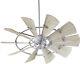 Quorum-95210-9-galvanized-52``ceiling Fan-10 Blade