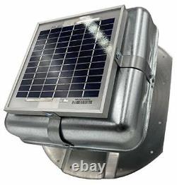 Toit solaire pour conteneurs Conex avec ventilation galvanisée et évents solaires