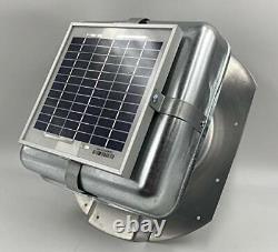 Toit solaire pour conteneurs Conex avec ventilation galvanisée et évents solaires